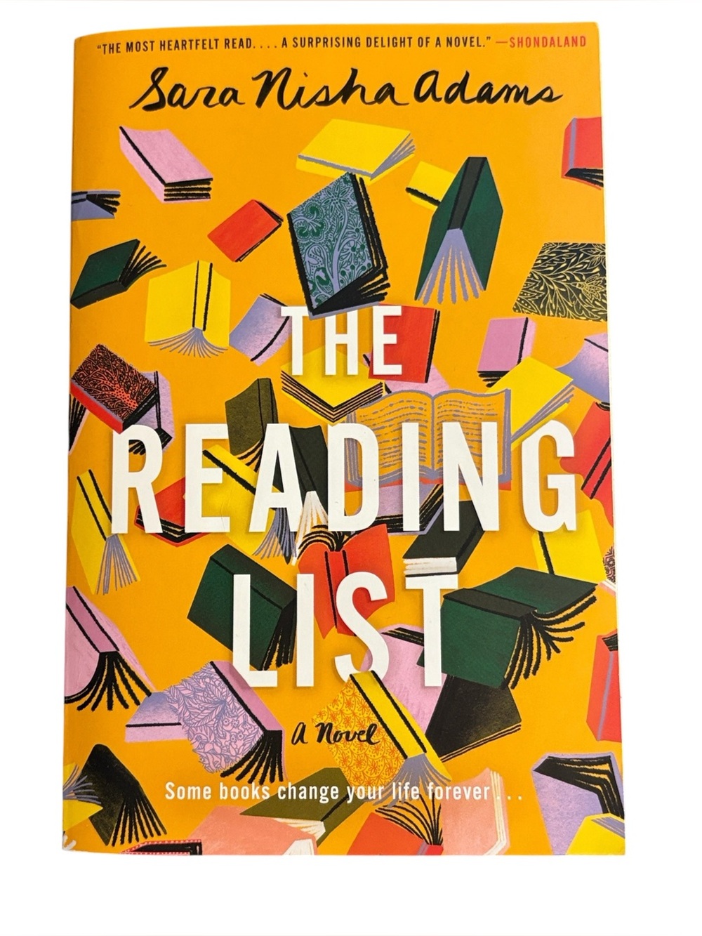 The Reading List: A Novel by Sara Nisha Adams Paperback Book 2021